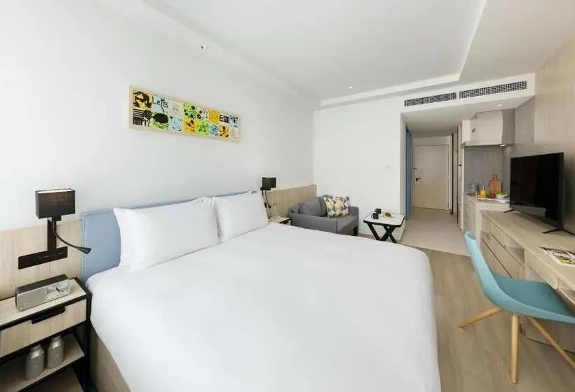 اتاق استاندارد با تخت بزرگ, Hyatt House Tokyo Shibuya