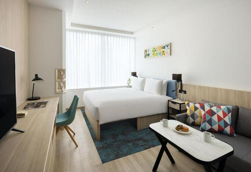 キングサイズベッドのスタンダードルーム, Hyatt House Tokyo Shibuya