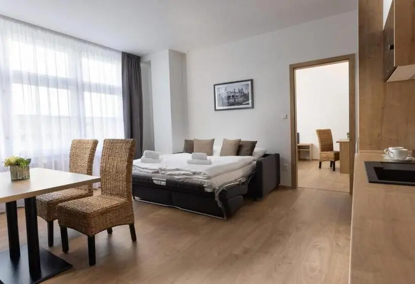 ２ベッドルームデラックスアパートメント, Residence Morris Mladá Boleslav