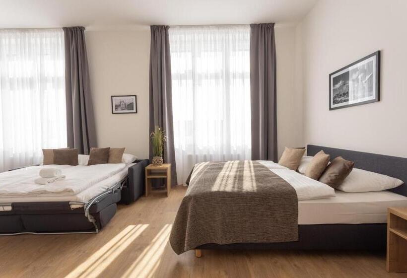 Апартаменты Deluxe 2 Спальни, Residence Morris Mladá Boleslav