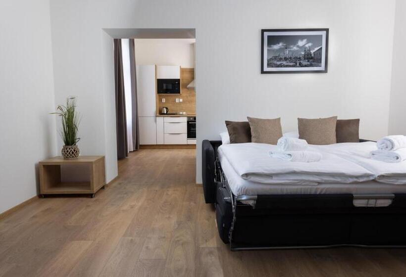 Апартаменты Deluxe 2 Спальни, Residence Morris Mladá Boleslav