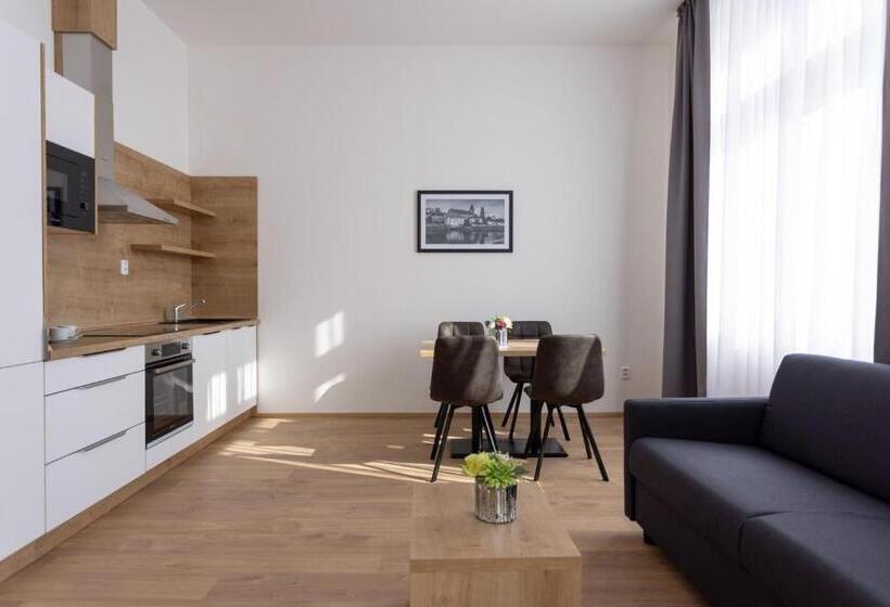 Апартаменты Deluxe 3 Спальни, Residence Morris Mladá Boleslav