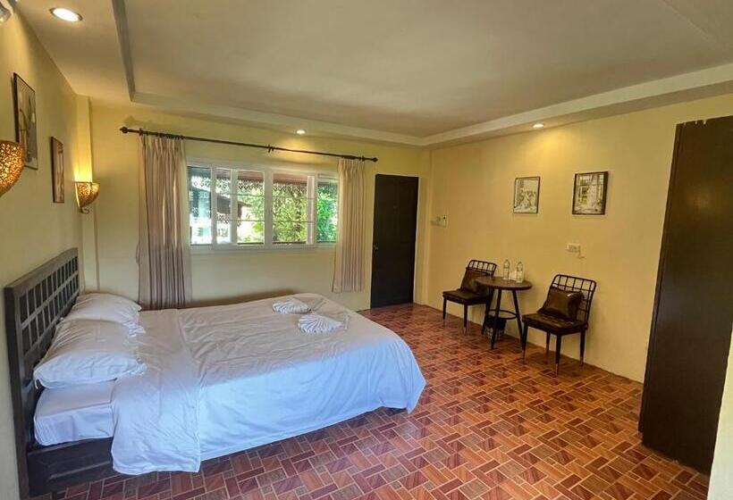 标准间带露台, Chiang Mai Slow Time