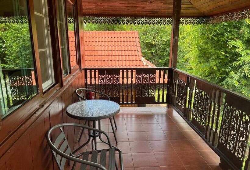 标准间带露台, Chiang Mai Slow Time