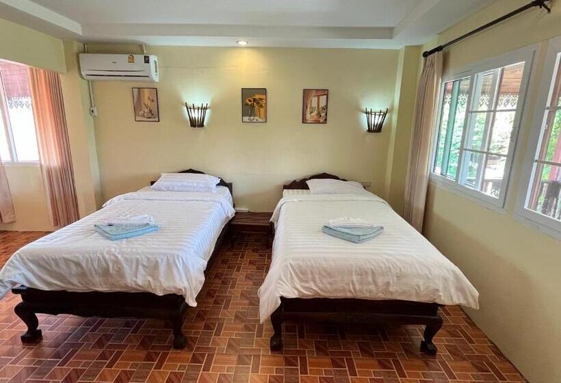 标准间带露台, Chiang Mai Slow Time