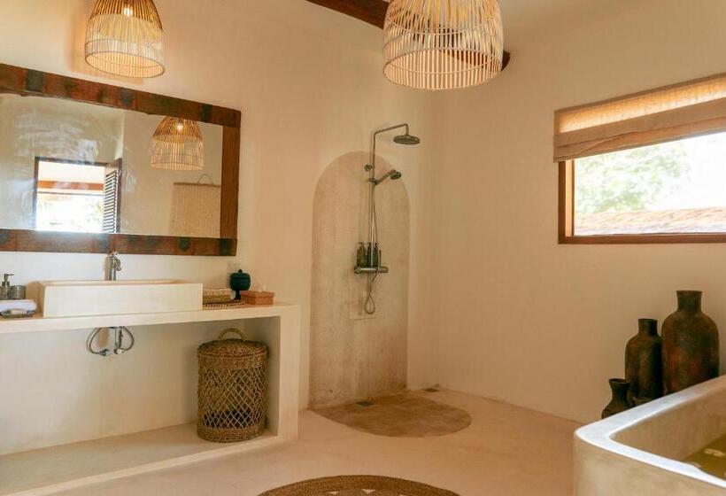 带大床的标准间, Villa Onu Mentawai   Private Rooms