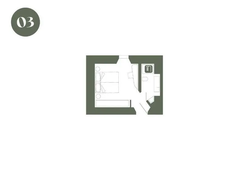 スタンダードシングルルーム, Arthotel Lasserhaus Adults Only