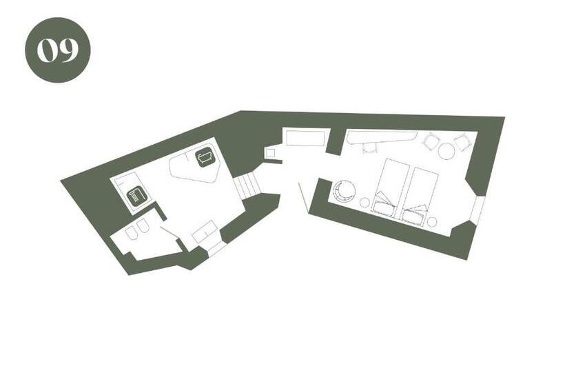 Номер Стандарт с Гидромассажем, Arthotel Lasserhaus   Adults Only