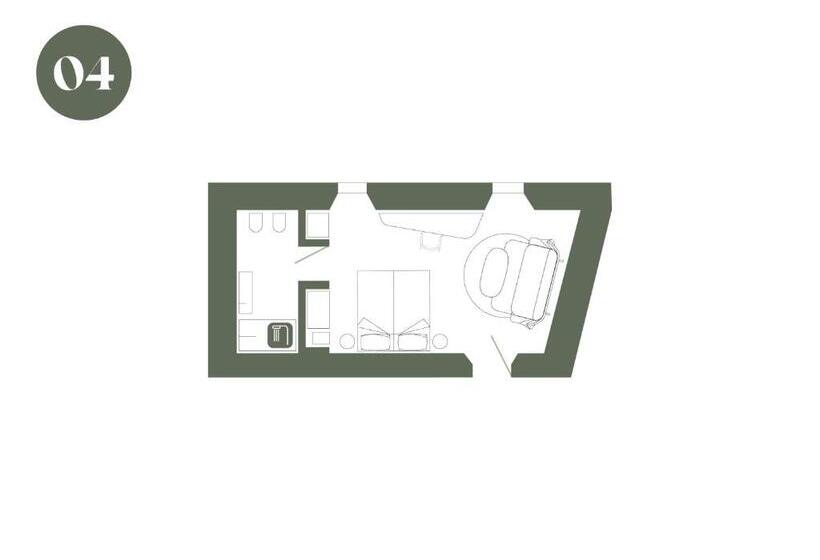Номер Superior Кровать Кинг, Arthotel Lasserhaus   Adults Only
