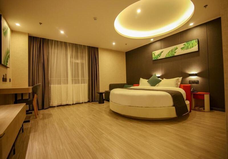 Romanttinen Huone, Thank Inn Plus Beijing Yizhuang Maju Bridge Jinghai Road