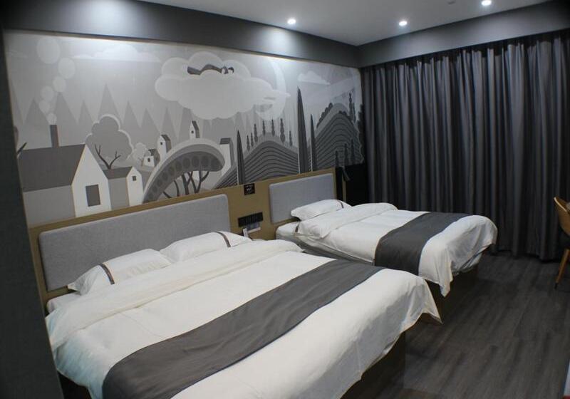 غرفة عائلية, Thank Inn Plus Chuzhou Mingguang Starlight Trade City