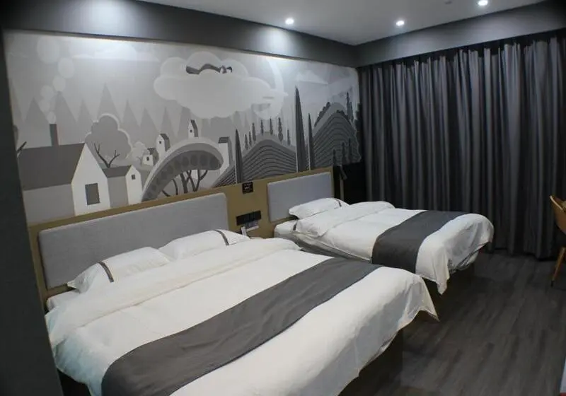ファミリールーム, Thank Inn Plus Chuzhou Mingguang Starlight Trade City