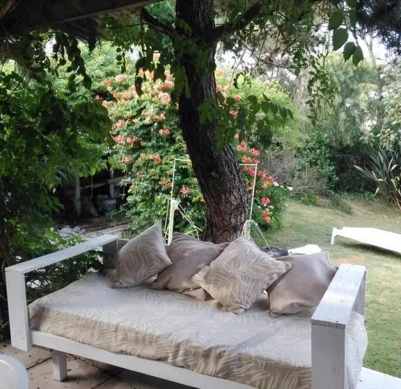 اتاق استاندارد چهارنفره با چشم‌انداز باغ, Bed And Breaksfast
