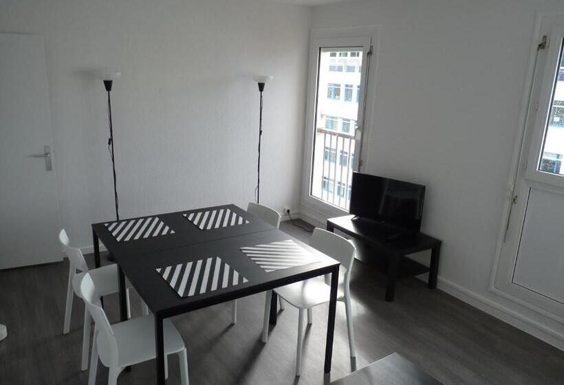 Апартаменты 1 Спальня, Résidence Kerhallet