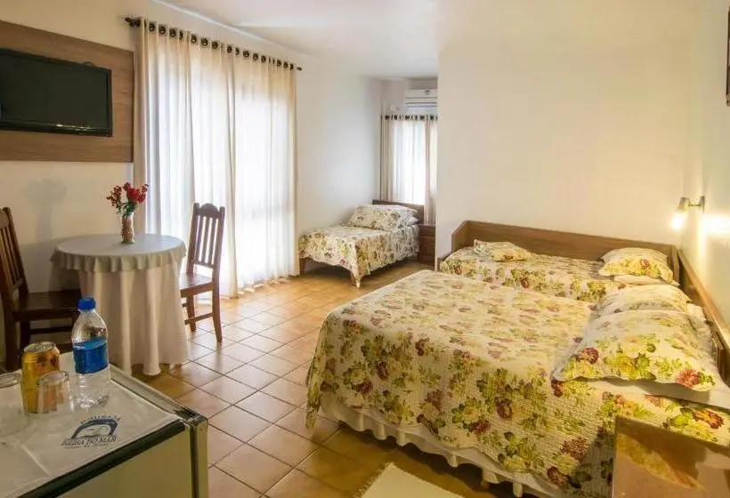 اتاق استاندارد چهار تخته, Pousada Brisa Do Mar