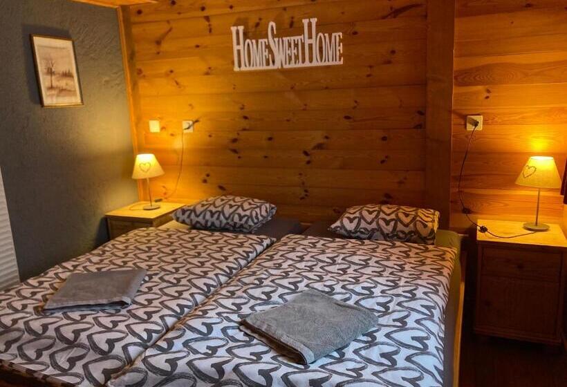اتاق استاندارد با سرویس بهداشتی مشترک, B&b Chalet Rey Bellet