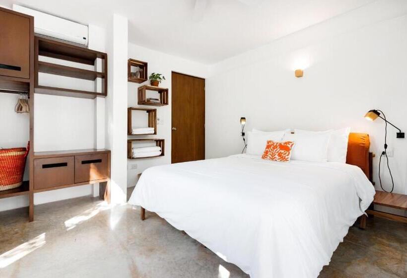 침실 1개 발코니 아파트, Casa De Piedra Tulum