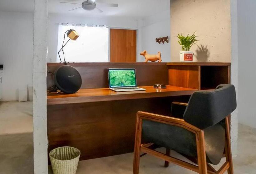 침실 1개 발코니 아파트, Casa De Piedra Tulum