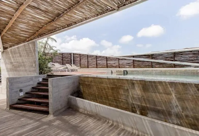 آپارتمان 1 خوابه همکف, Casa De Piedra Tulum