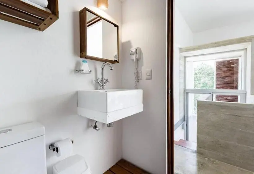 آپارتمان 1 خوابه با چشم‌انداز باغ, Casa De Piedra Tulum