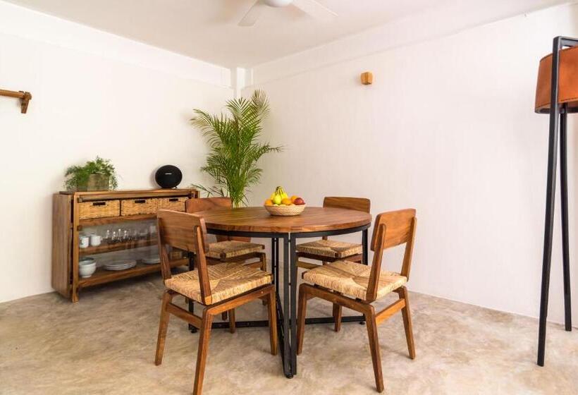 침실 1개 발코니 아파트, Casa De Piedra Tulum