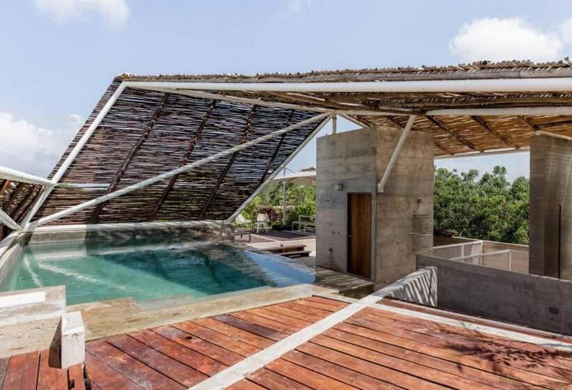 1베드룸 아파트 1층, Casa De Piedra Tulum