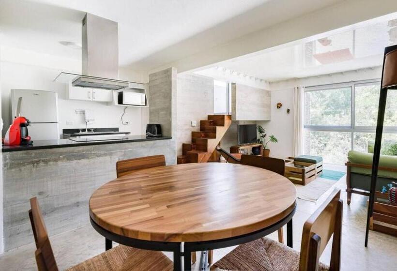 침실 1개 가든 전망 아파트, Casa De Piedra Tulum