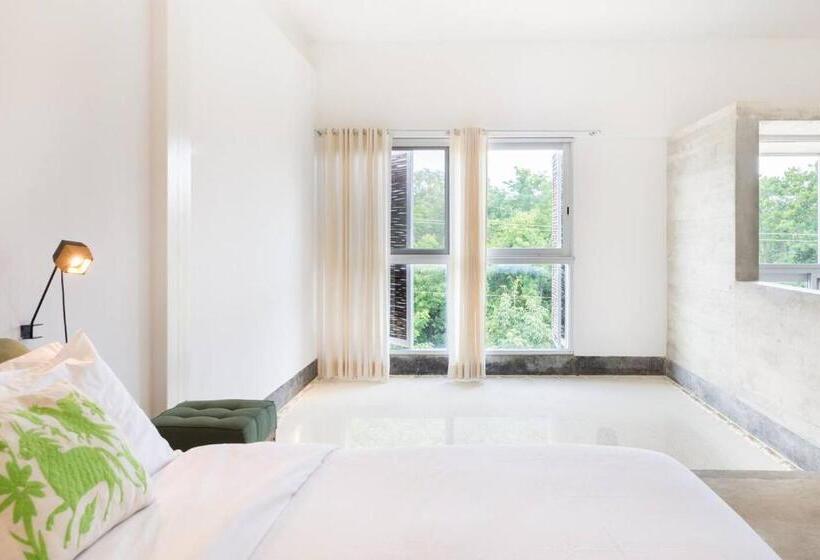 침실 1개 가든 전망 아파트, Casa De Piedra Tulum