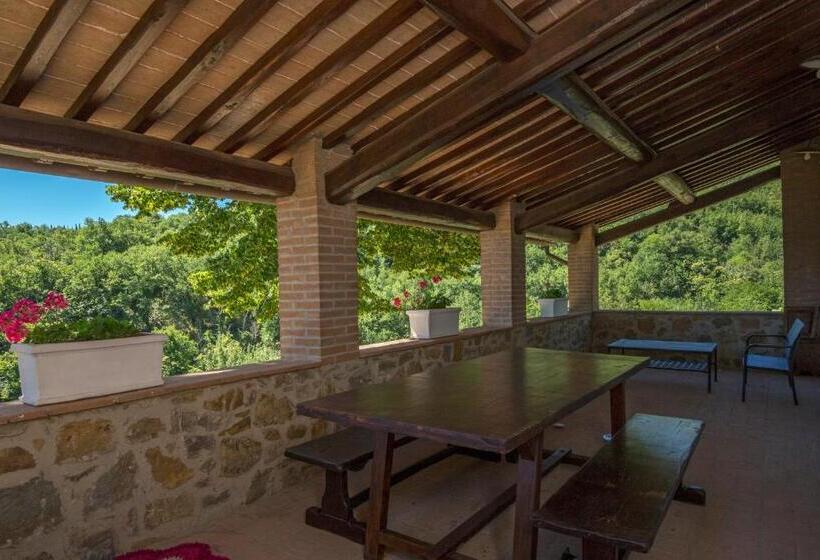 Апартаменты 1 Спальня с Террасой, Podere Figlinelle