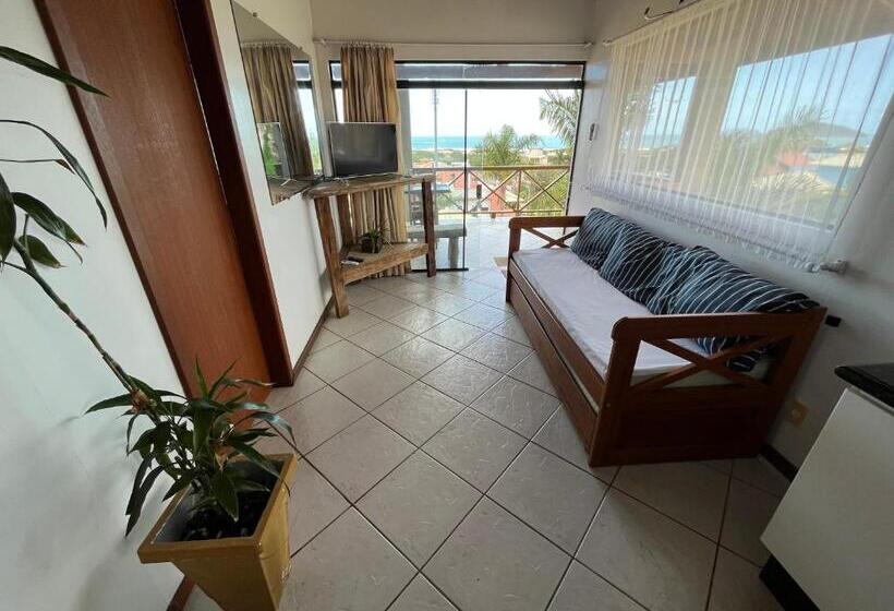 带1个卧室的带海景的公寓, Pousada Mirante