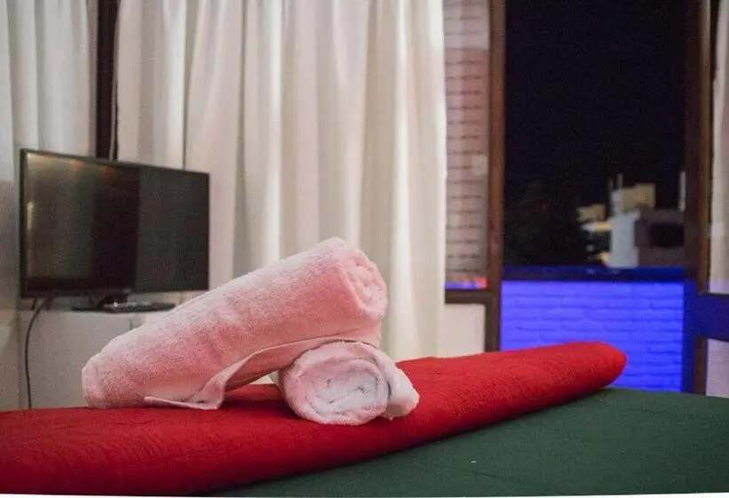 اتاق لوکس با بالکن و چشم‌انداز دریا, Atlantic Hostel Punta Del Este