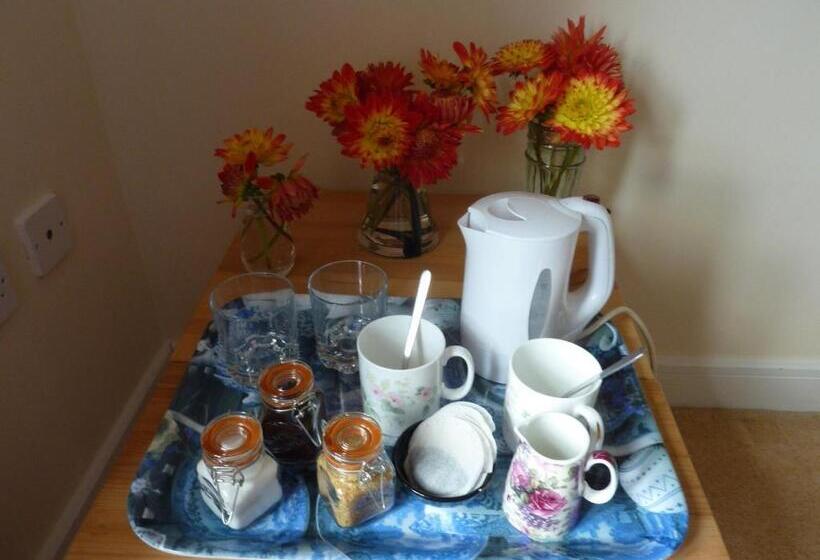 חדר דחוקס עם מיטת קינג, Gras Lawn B&b