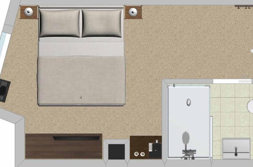 חדר סופריור עם מיטת קינג, Silverhorn