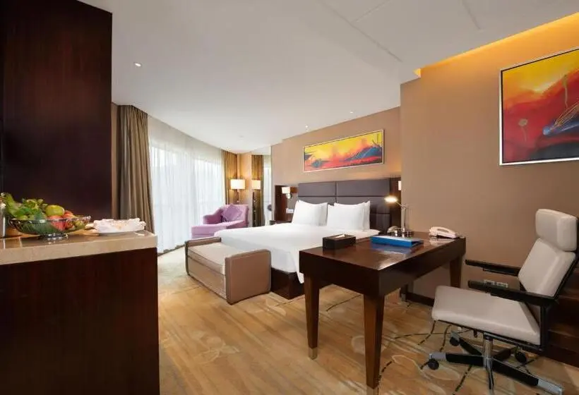 Deluxe-huone King-vuode, Wyndham Putian Downtown