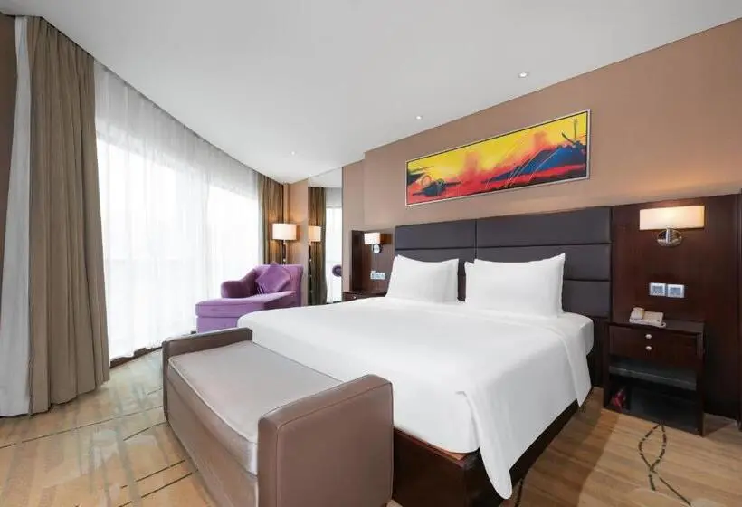 Deluxe-huone King-vuode, Wyndham Putian Downtown