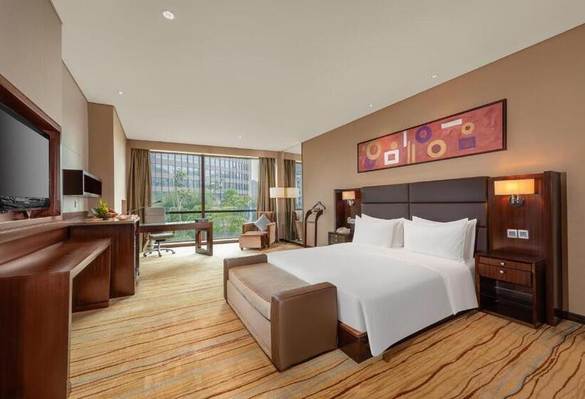 غرفة قياسية سرير كينج لذوى الإحتياجات الخاصة, Wyndham Putian Downtown