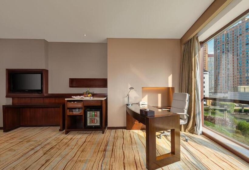 غرفة قياسية سرير كينج لذوى الإحتياجات الخاصة, Wyndham Putian Downtown