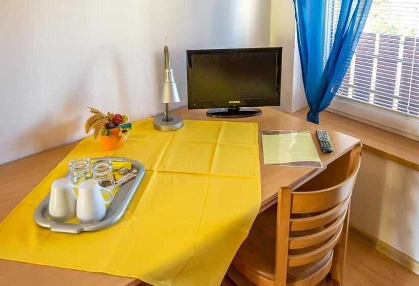 اتاق استاندارد با سرویس بهداشتی مشترک, Penzion V Koutě