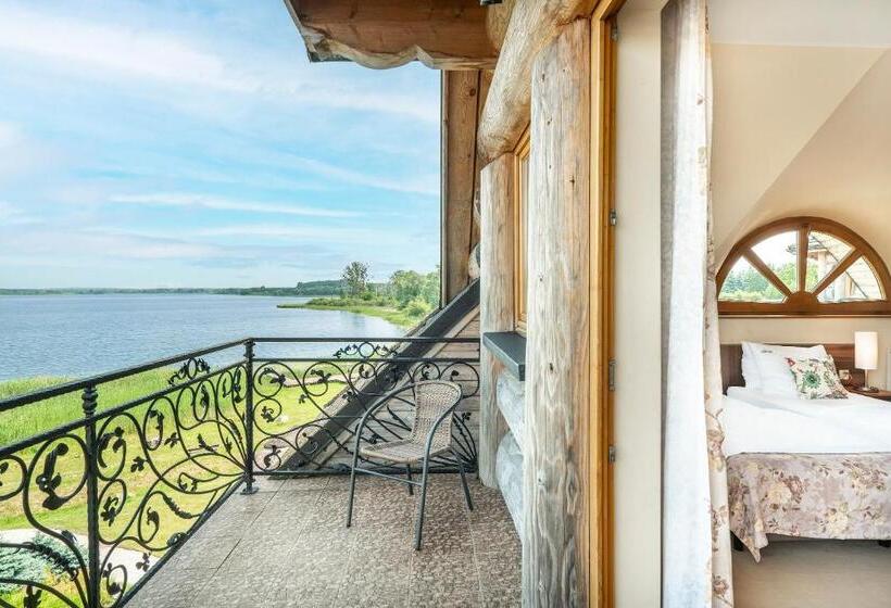 Номер Стандарт Вид на Озеро, łabędź Hotel Karczma