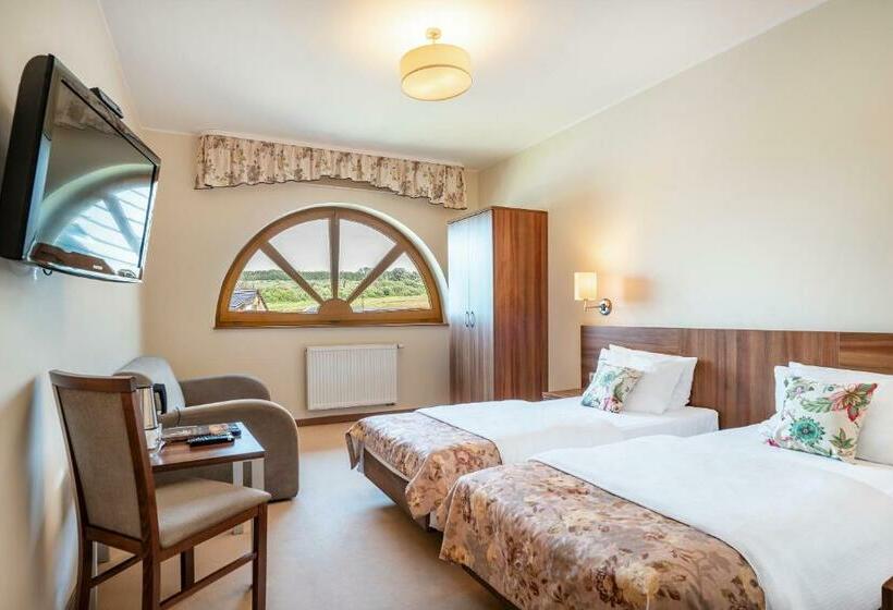 标准间, łabędź Hotel Karczma