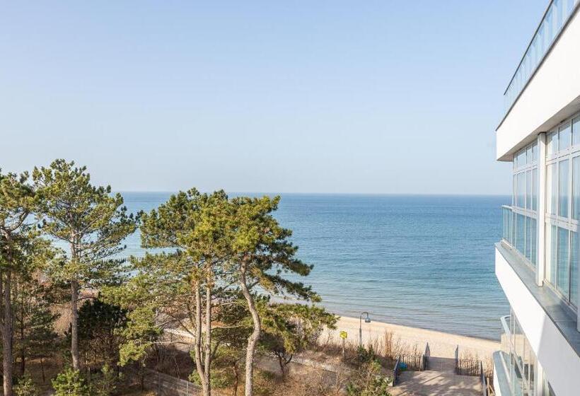 带1个卧室的带海景的公寓, Dune Resort Mielno   A