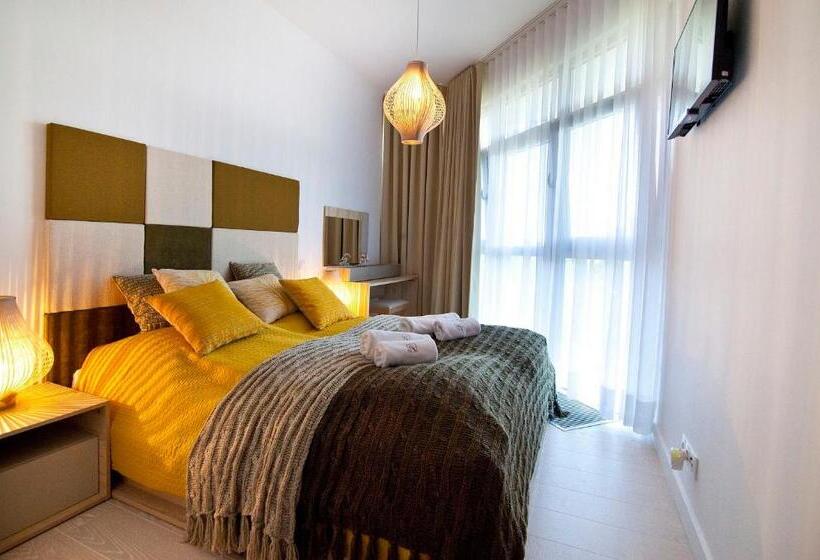 带1个卧室的带海景的公寓, Dune Resort Mielno   A