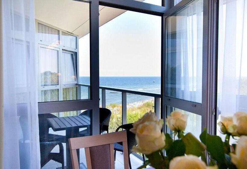 带1个卧室的带海景的公寓, Dune Resort Mielno   A