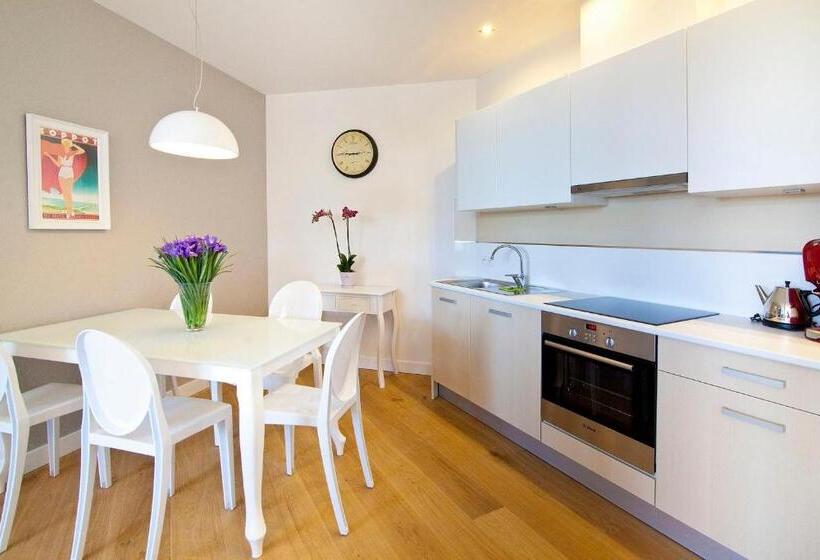 带2个卧室带海景的公寓, Dune Resort Mielno   A