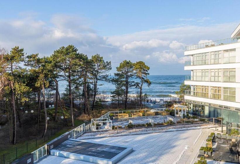 带2个卧室带海景的公寓, Dune Resort Mielno   A