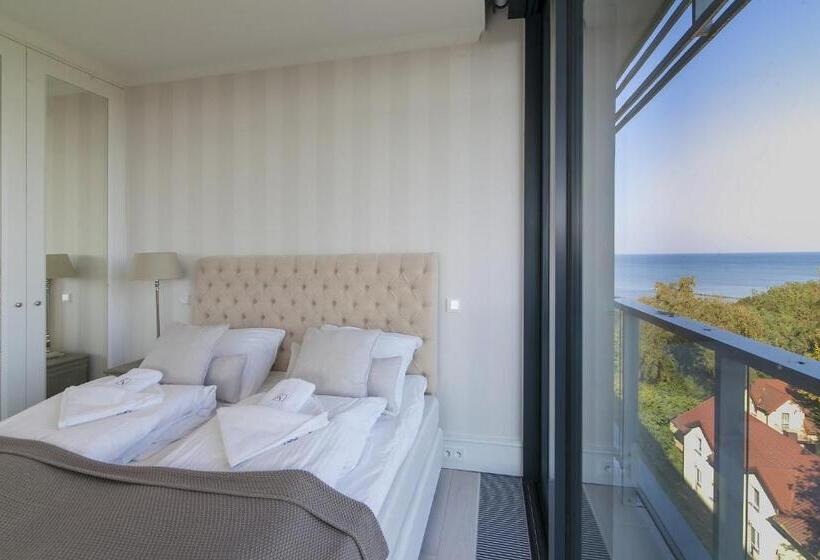 带1个卧室的顶楼公寓, Dune Resort Mielno   A