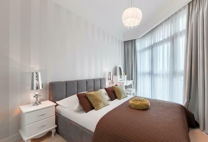 带1个卧室的带海景的公寓, Dune Resort Mielno   A