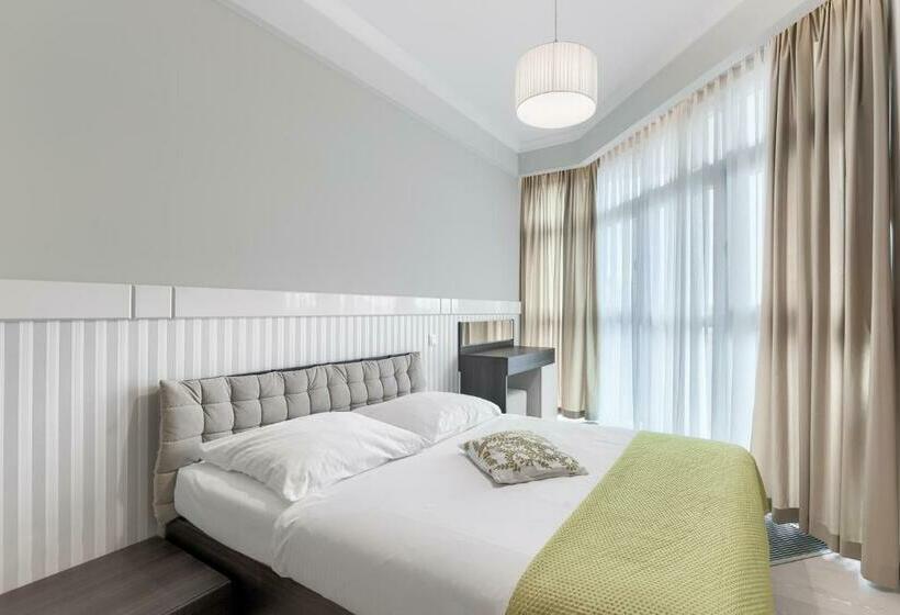 带1个卧室的带海景的公寓, Dune Resort Mielno   A