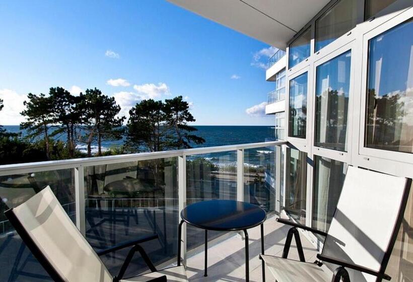 带1个卧室的带海景的公寓, Dune Resort Mielno   A