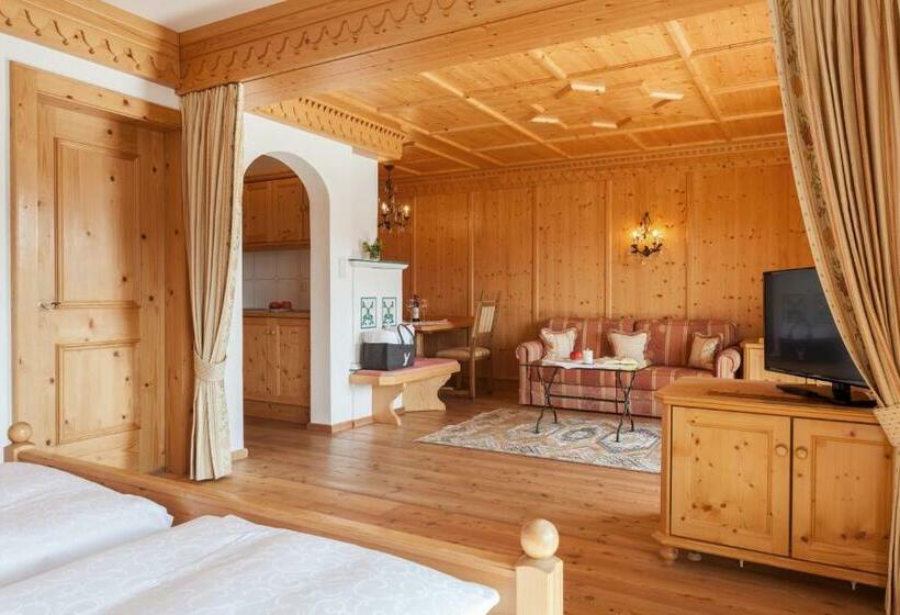 Апартаменты 1 Спальня с Балконом, Lärchenhof Natur